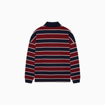 Rhude Fontaine Striped Longsleeve Polo