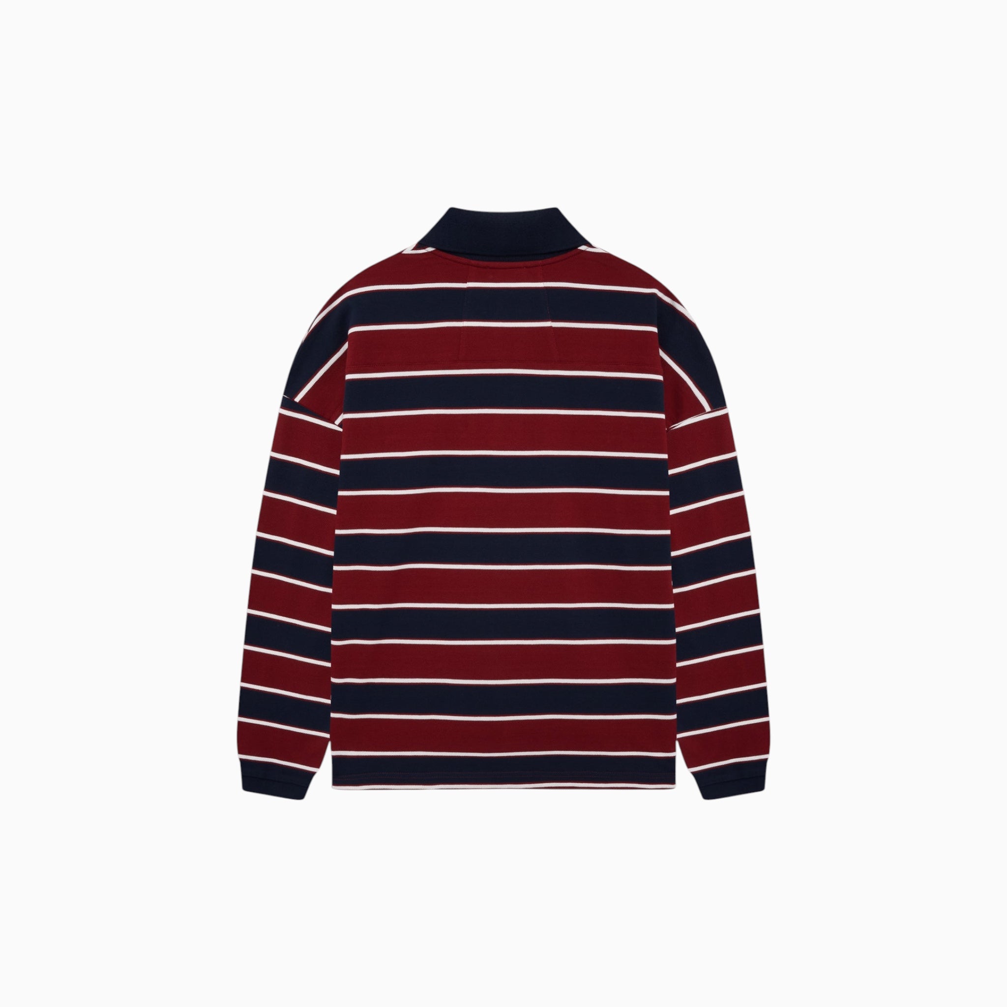 Rhude Fontaine Striped Longsleeve Polo