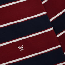 Rhude Fontaine Striped Longsleeve Polo
