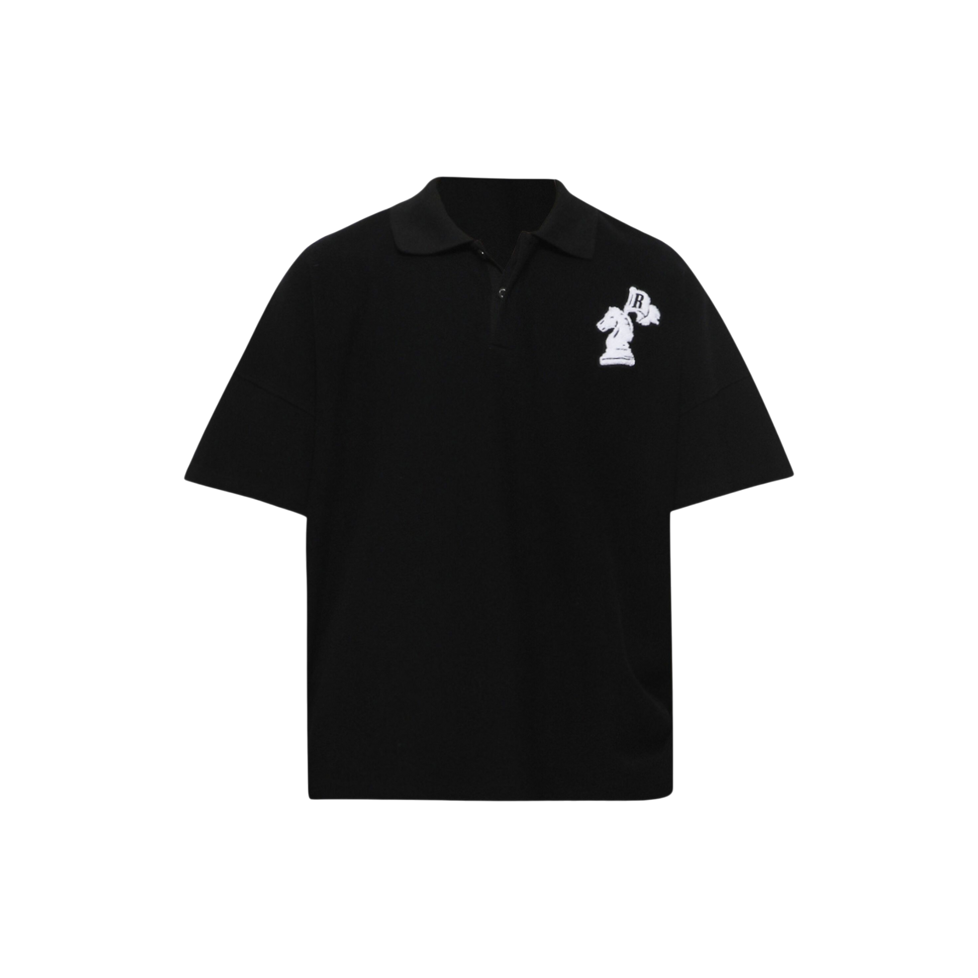 Rhude Pique Boxy Polo Shirt