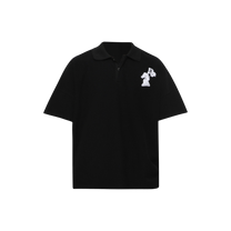 Rhude Pique Boxy Polo Shirt