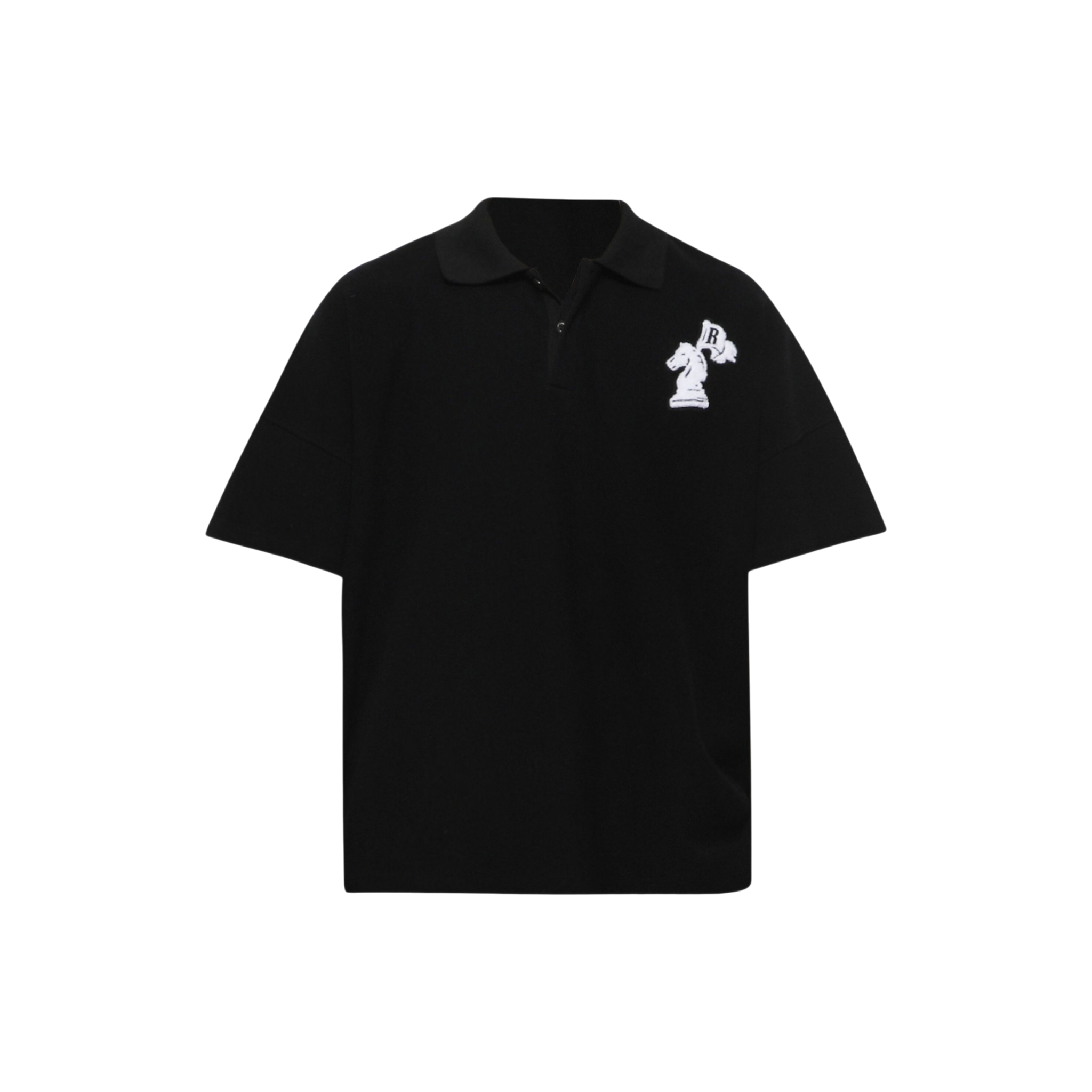 Rhude Pique Boxy Polo Shirt