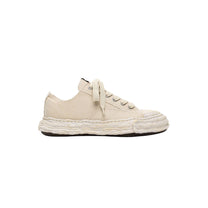 Maison MIHARA YASUHIRO "PETERSON23" OG Sole Bleached Canvas Low-top Sneaker White