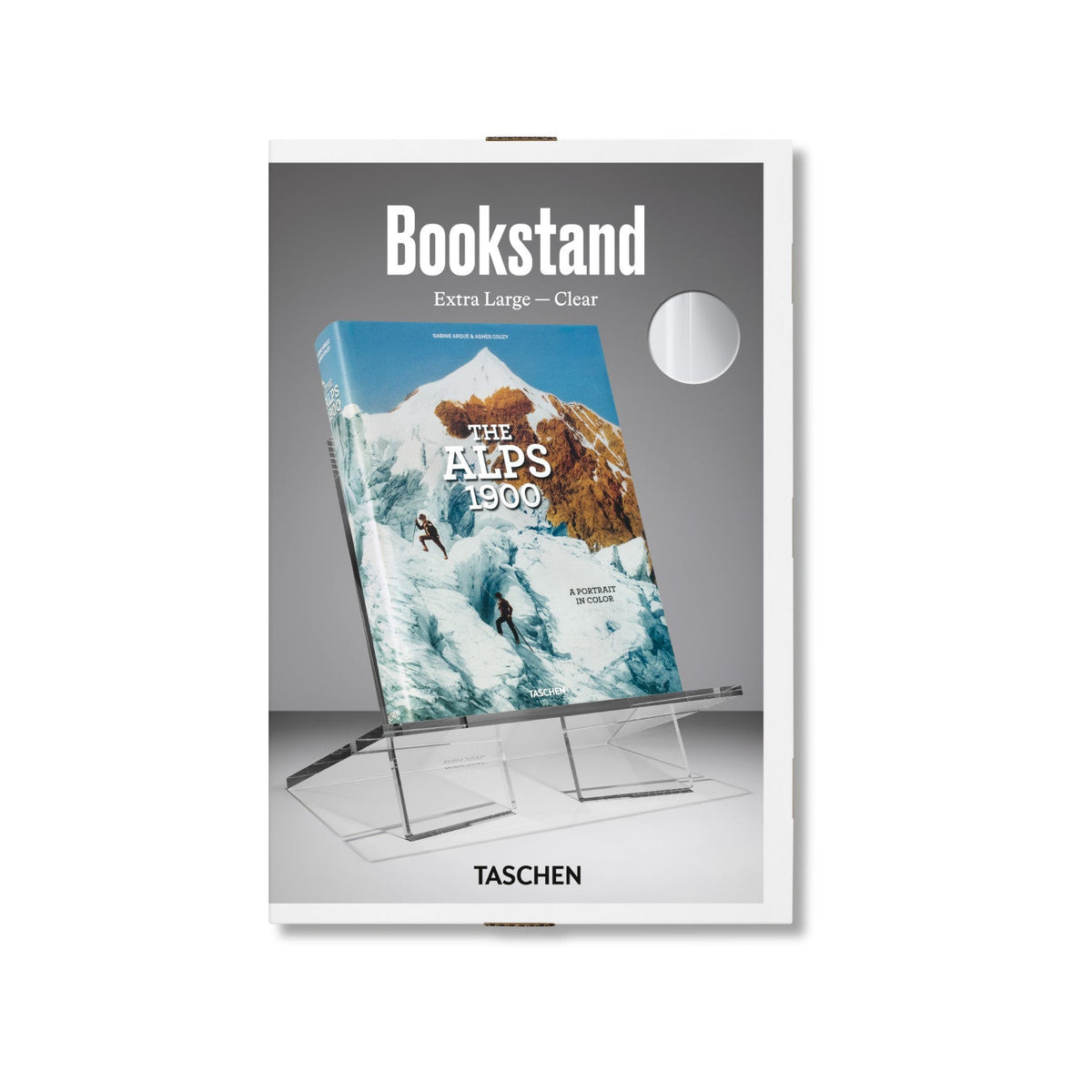 TASCHEN Bookstand - Extra-Large, Clear - Book Stand - Taschen Verlag