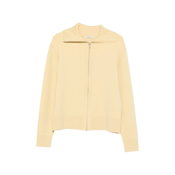 Entire Studios, Entire Studios Knit Zip Up Jacket Custard