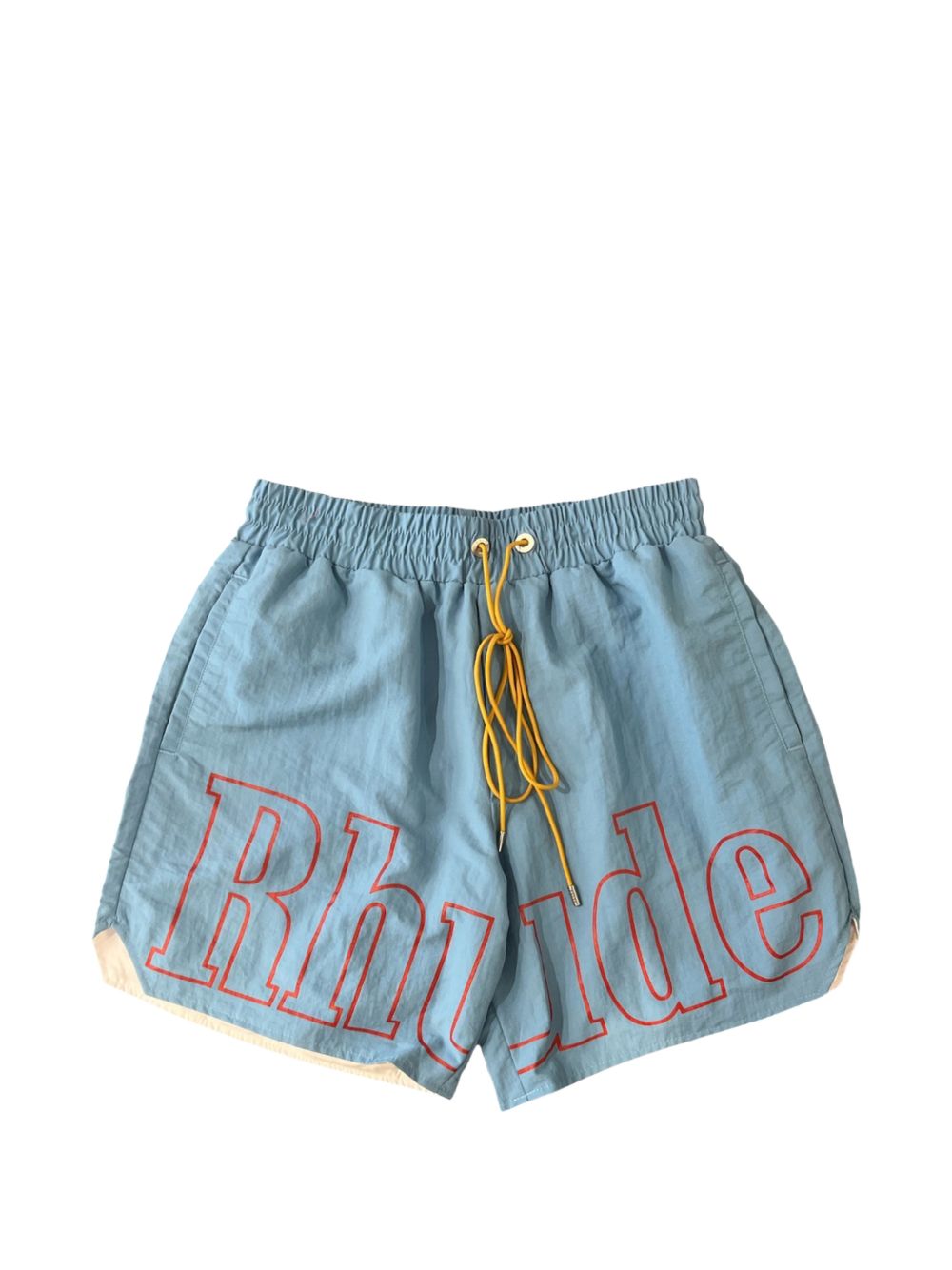 Rhude Logo Shorts Blue