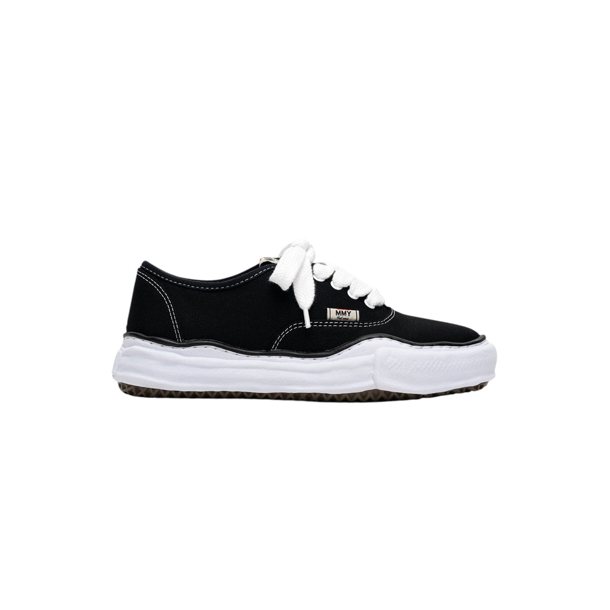 Maison MIHARA YASUHIRO "BAKER" OG Sole Canvas Low-top Sneaker Black