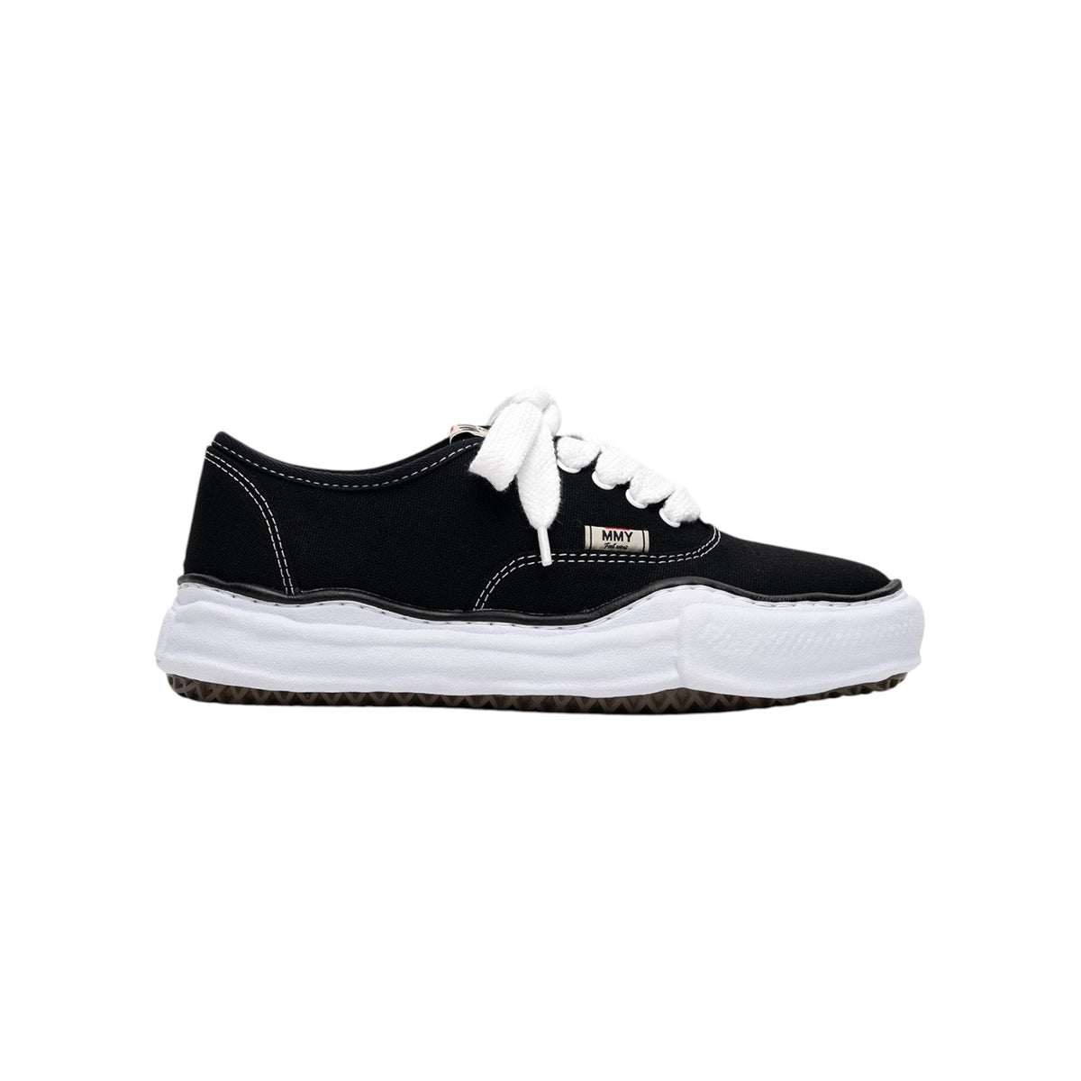 Maison MIHARA YASUHIRO "BAKER" OG Sole Canvas Low-top Sneaker Black