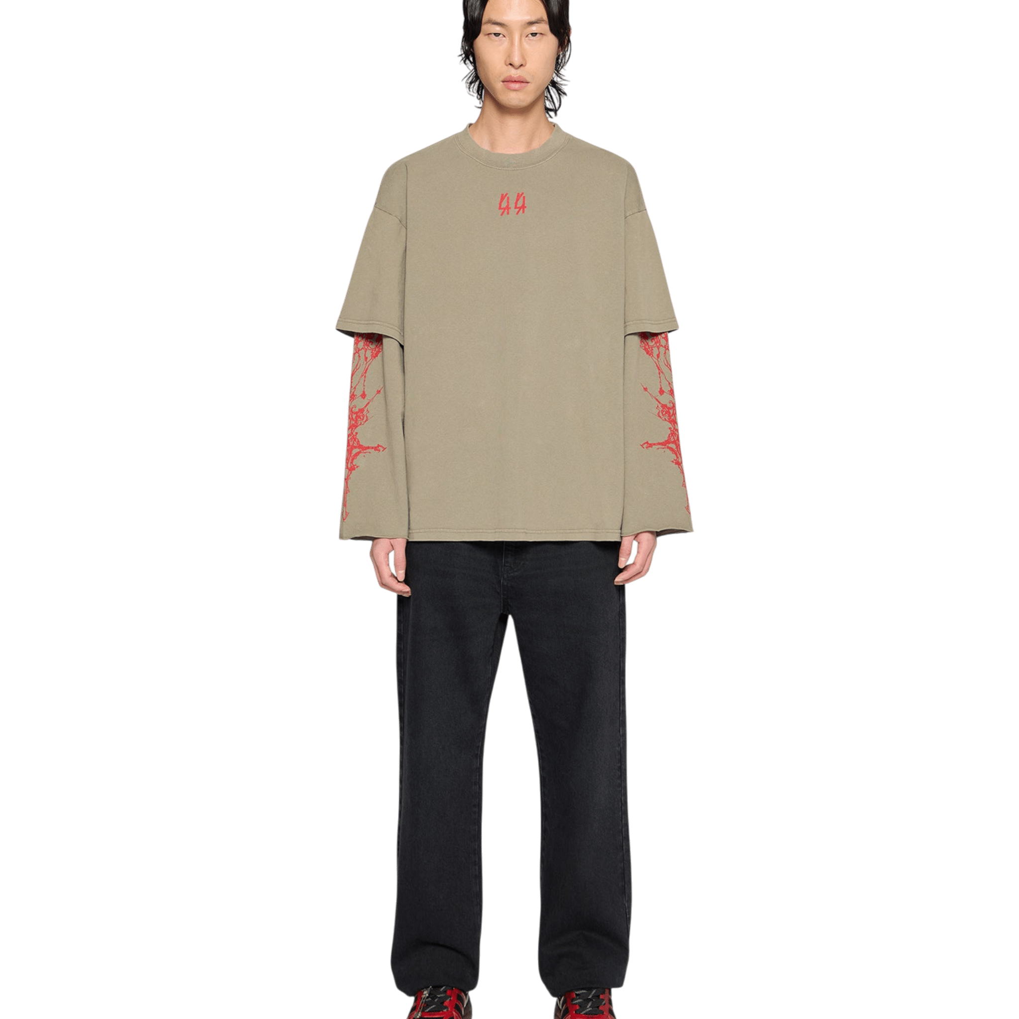 44Label Ewigkeit Double Sleeve T-Shirt - 44 Label Group