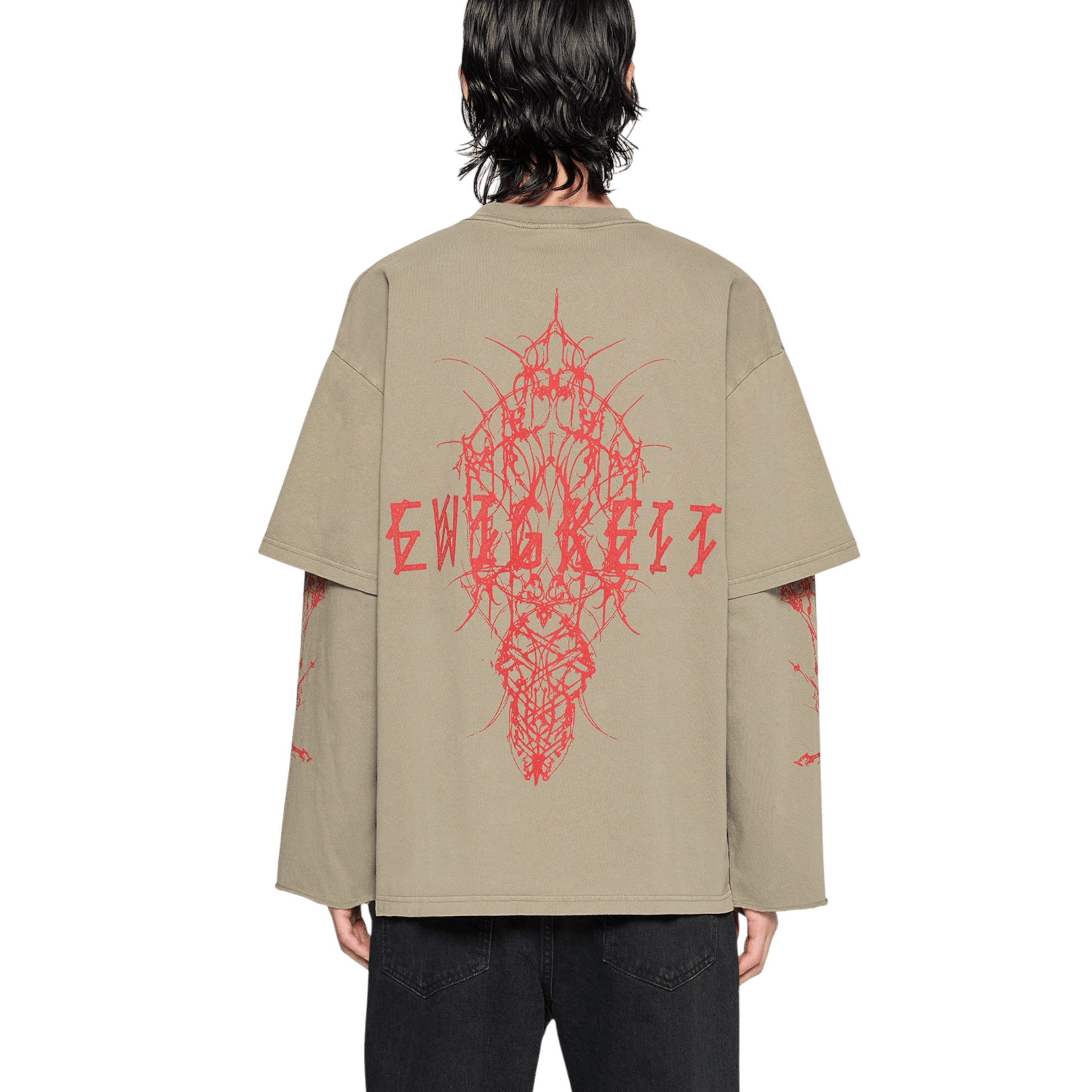 44Label Ewigkeit Double Sleeve T-Shirt - 44 Label Group
