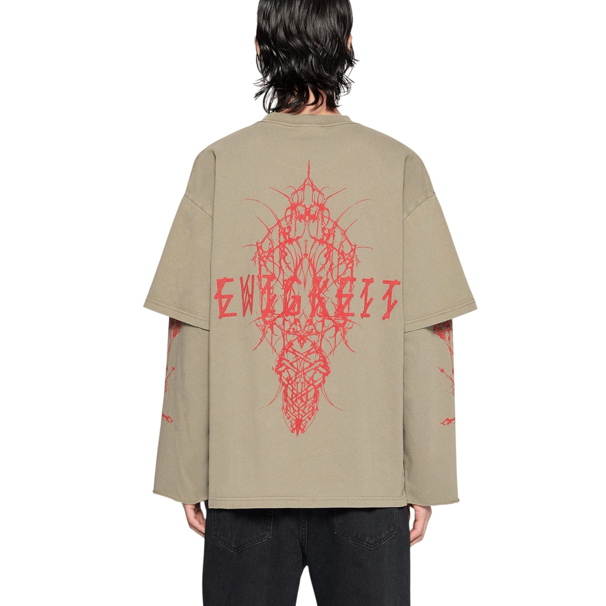 44Label Ewigkeit Double Sleeve T-Shirt - 44 Label Group