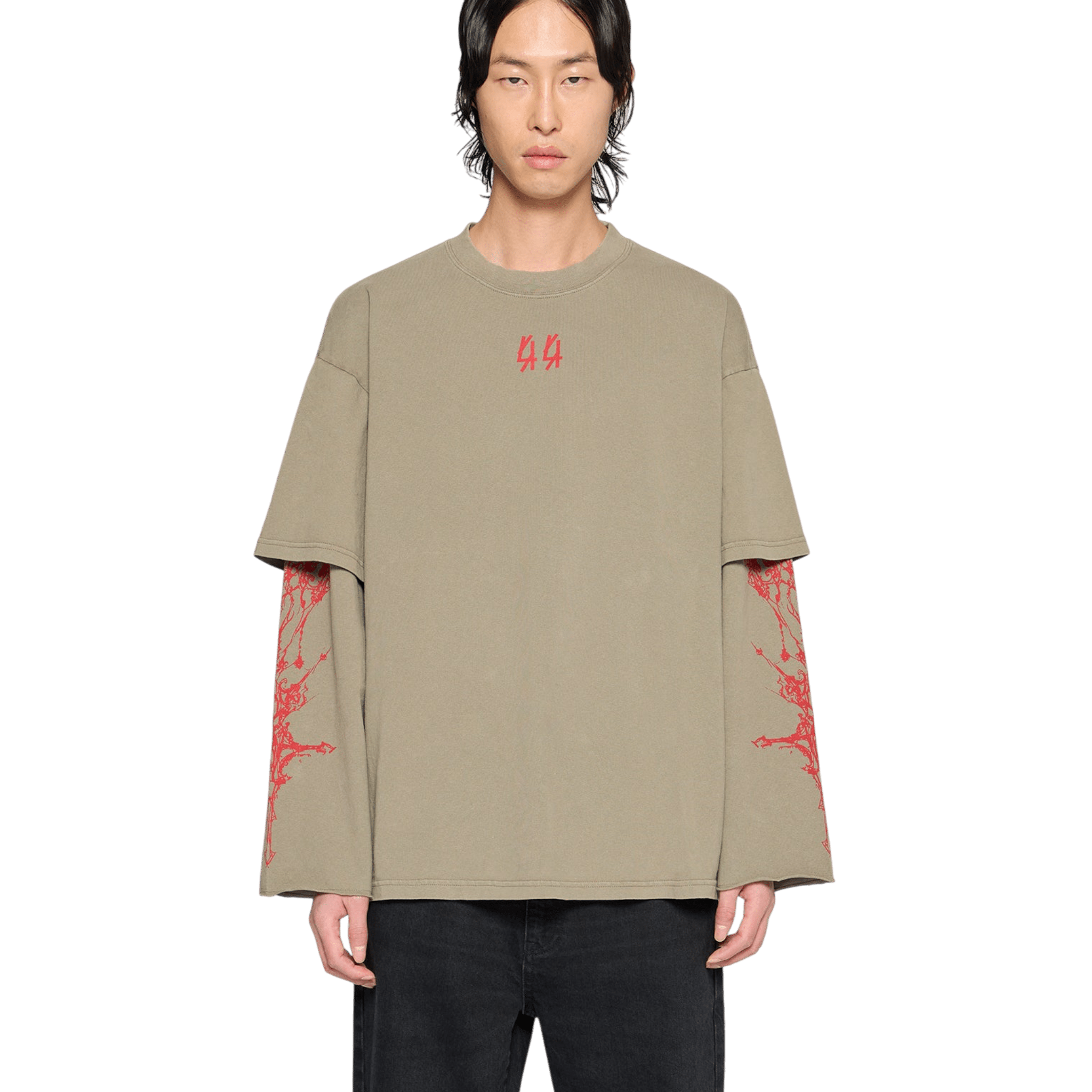 44Label Ewigkeit Double Sleeve T-Shirt - 44 Label Group