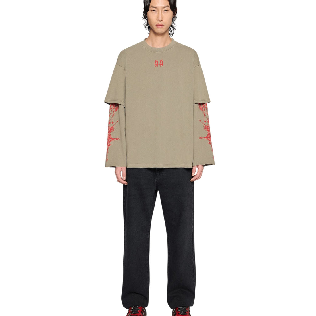 44Label Ewigkeit Double Sleeve T-Shirt - 44 Label Group