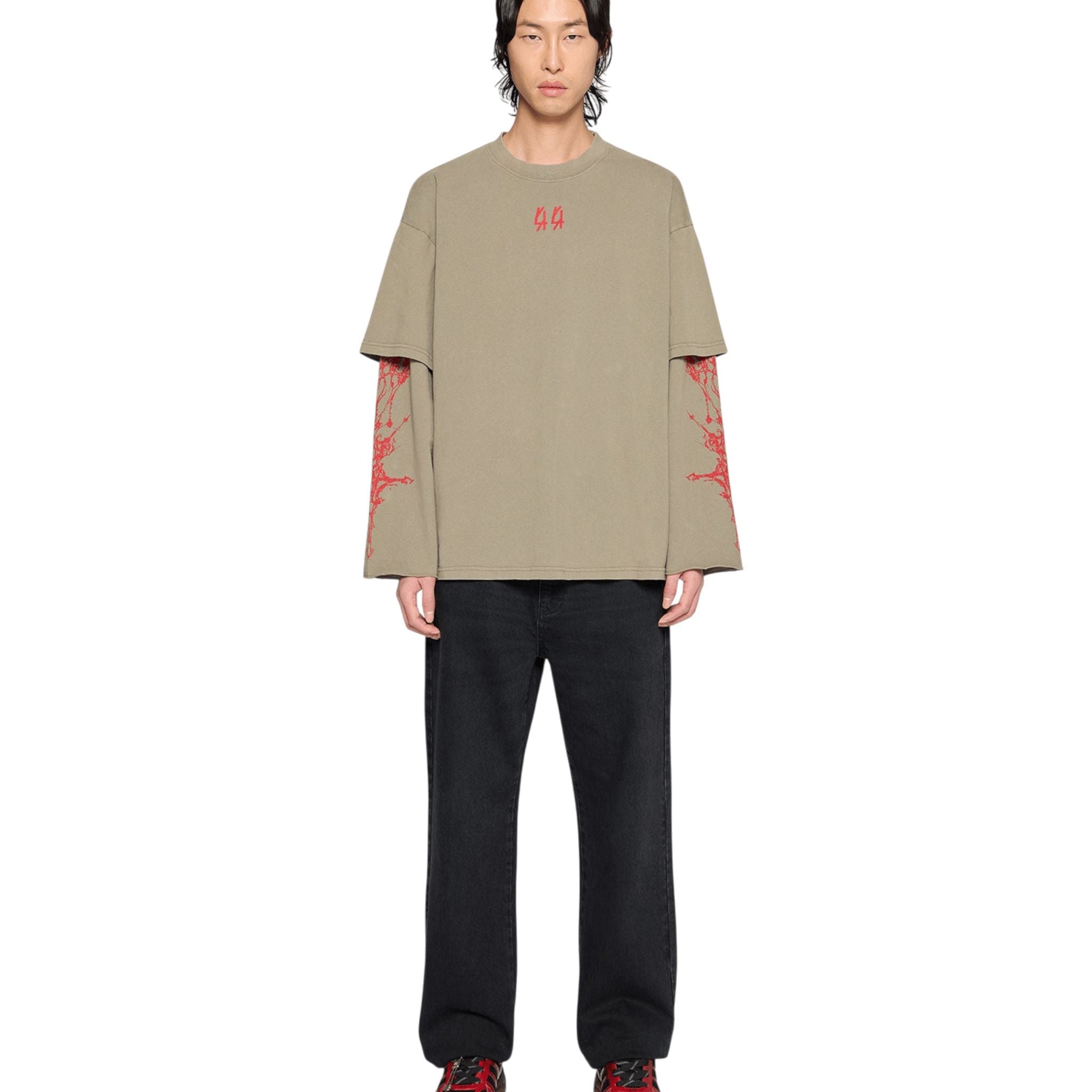 44Label Ewigkeit Double Sleeve T-Shirt - 44 Label Group