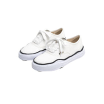Maison MIHARA YASUHIRO "BAKER" OG Sole Canvas Low-top Sneaker White