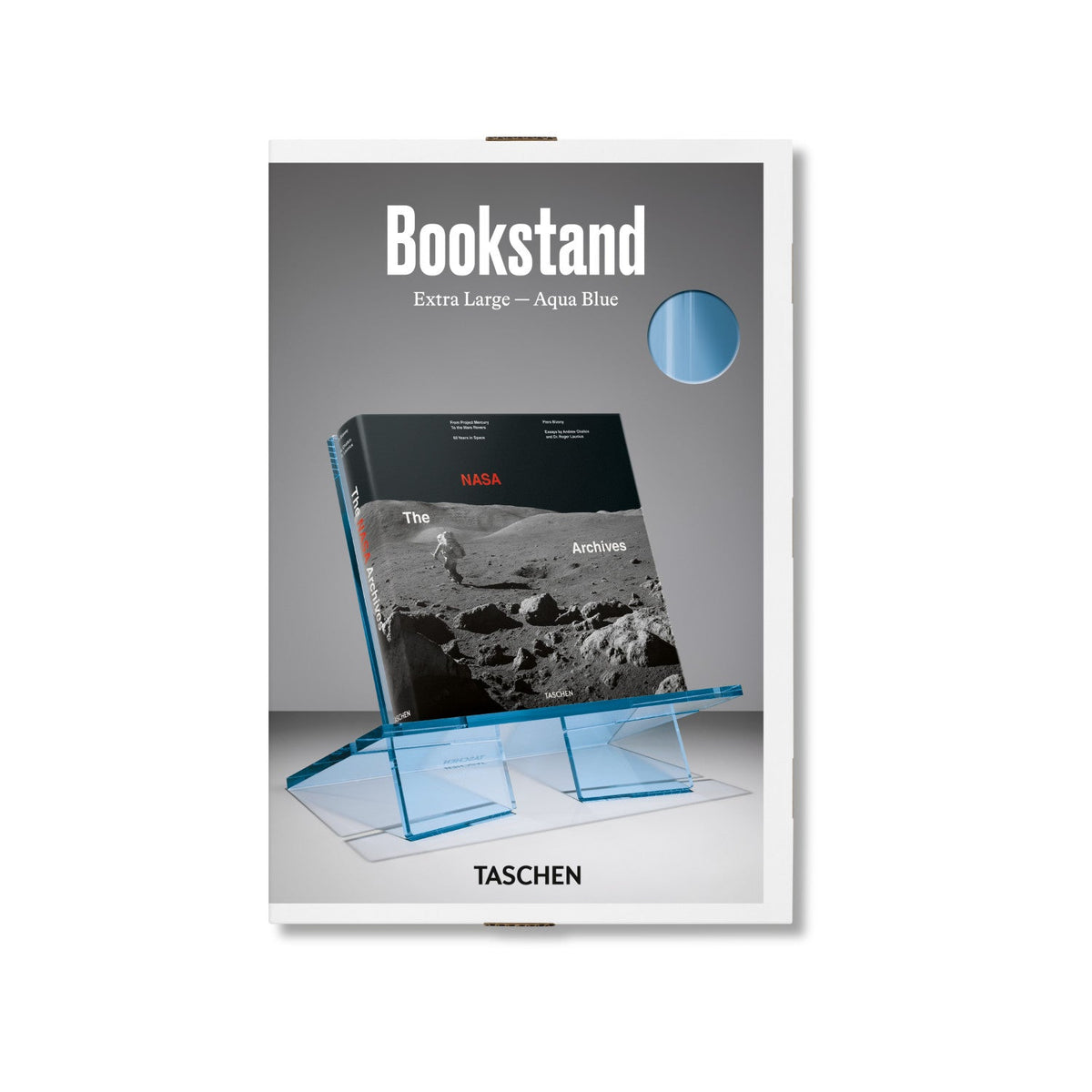 TASCHEN Bookstand - Extra-Large, Aqua Blue - Book Stand - Taschen Verlag