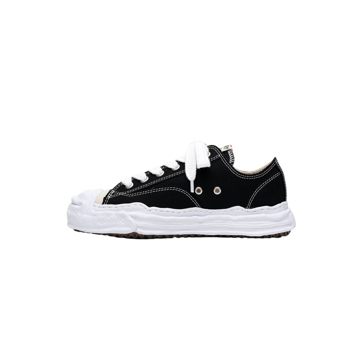 Maison MIHARA YASUHIRO "HANK" OG Sole Canvas Low-top Sneaker Black