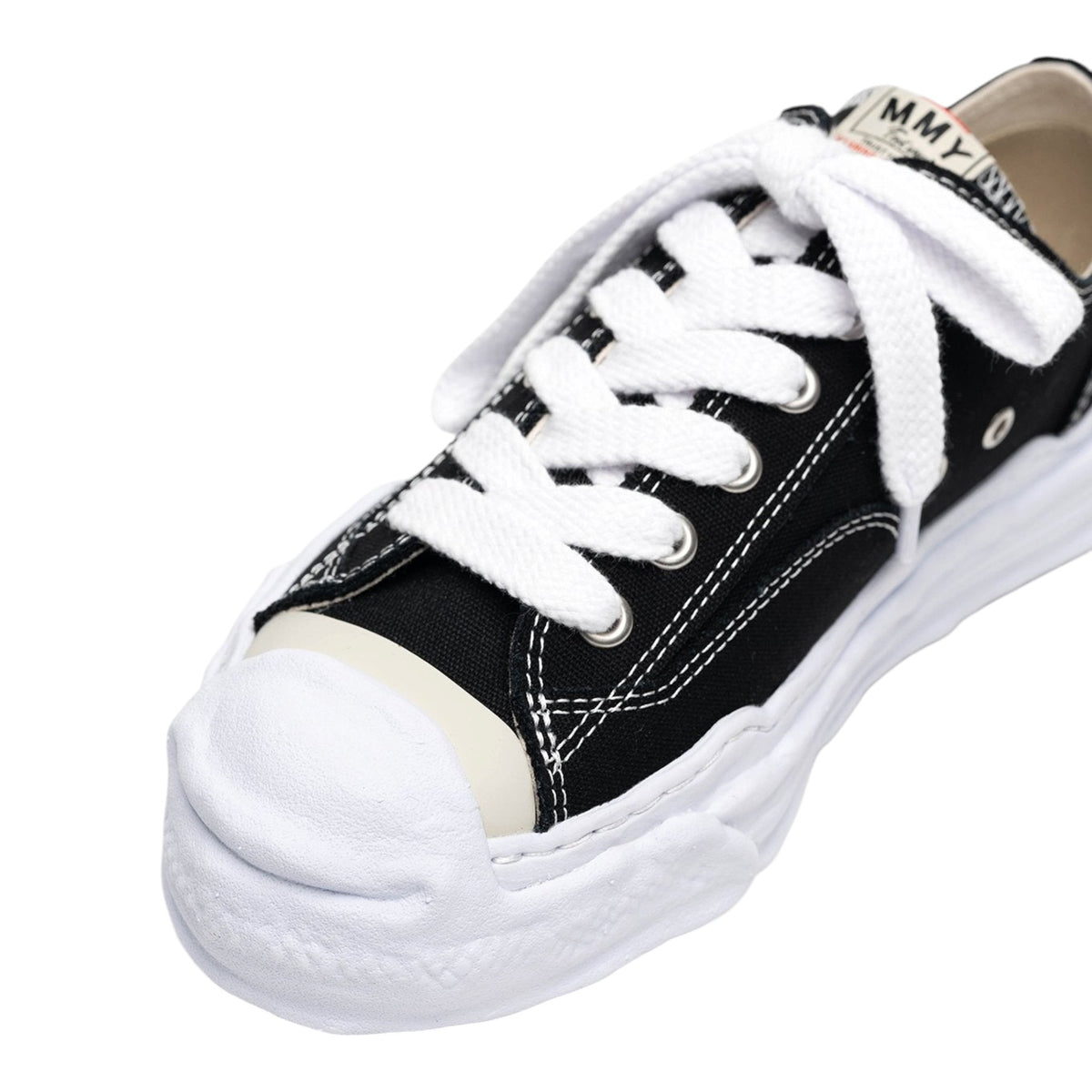 Maison MIHARA YASUHIRO "HANK" OG Sole Canvas Low-top Sneaker Black