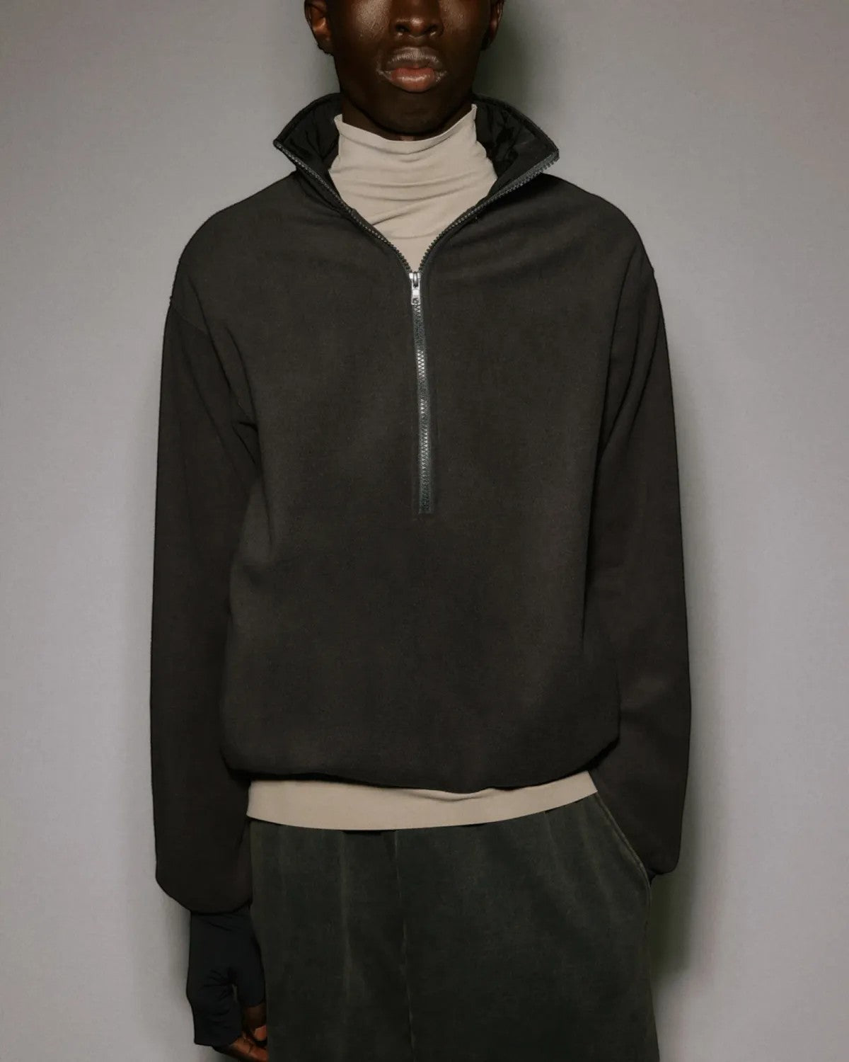 Entire Studios Shell Fleece Black