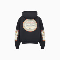 Rhude Bordeaux Reserve Zip-up Hoodie