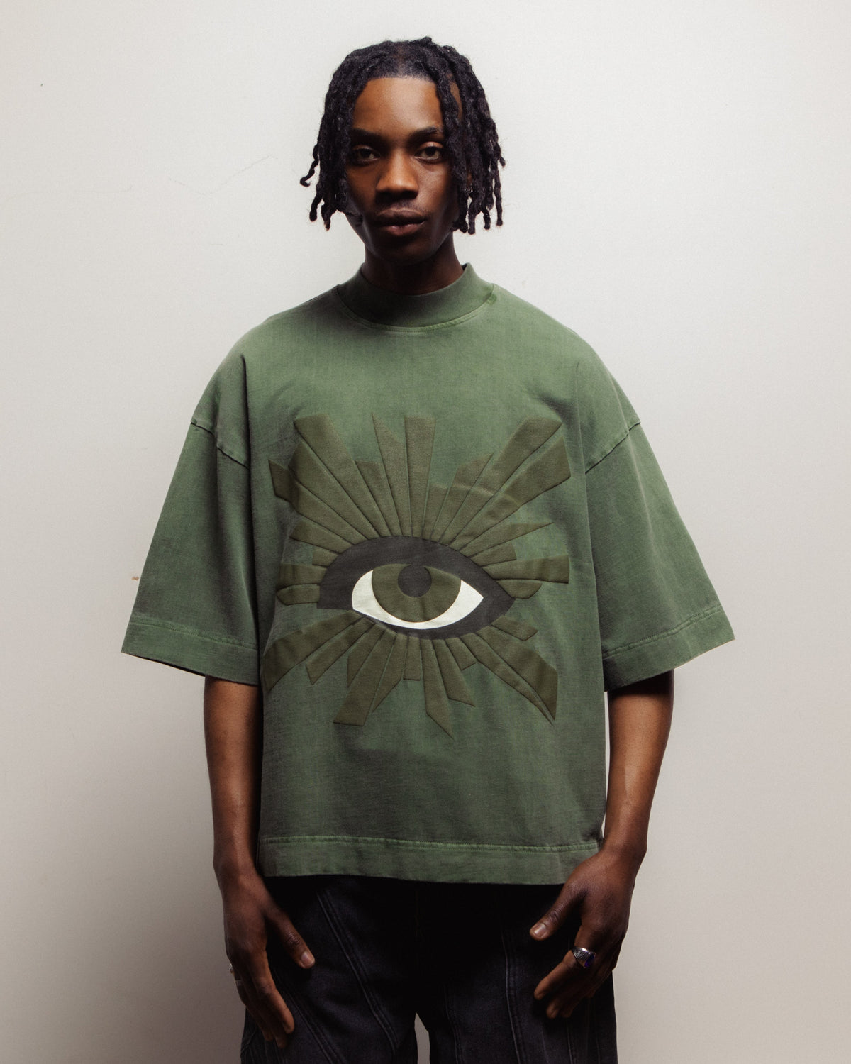 House of Errors All Seeing Heavyweight T-Shirt Emerald