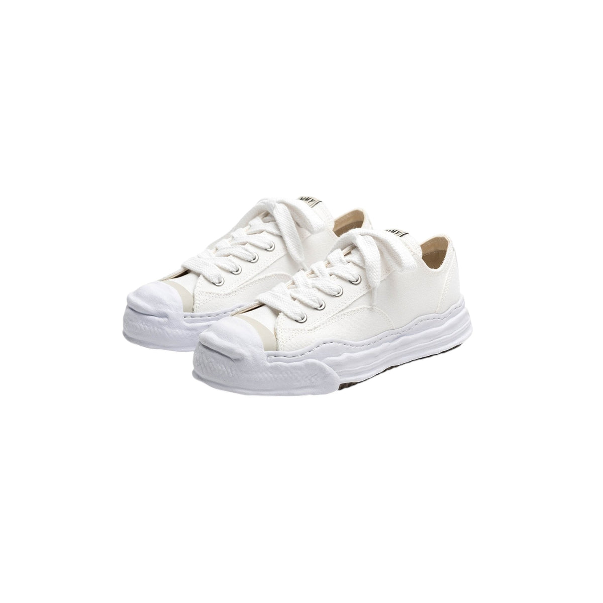Maison MIHARA YASUHIRO "HANK" OG Sole Canvas Low-top Sneaker White