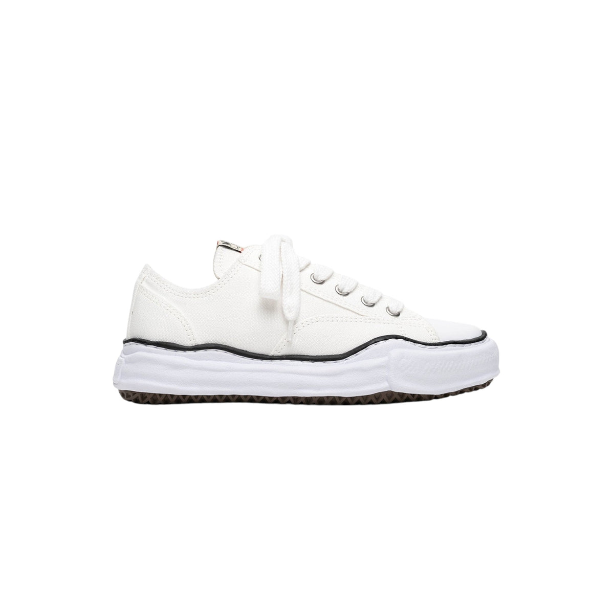 Maison MIHARA YASUHIRO "PETERSON" OG Sole Canvas Low-top Sneaker White