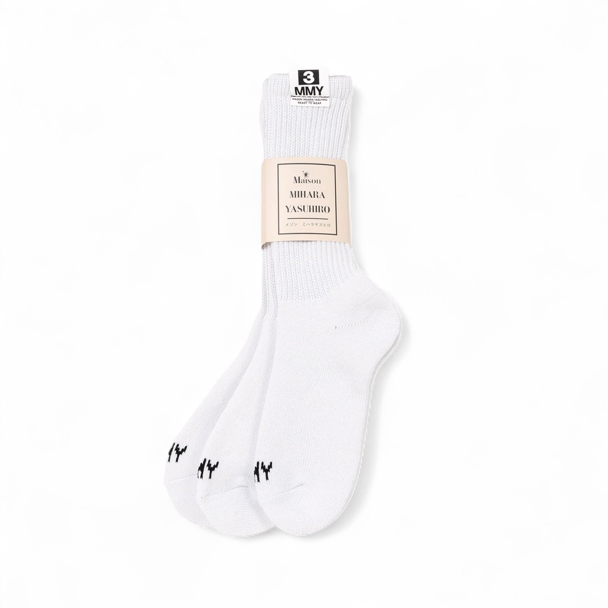 Maison MIHARA YASUHIRO MMY 3-Pack Socks