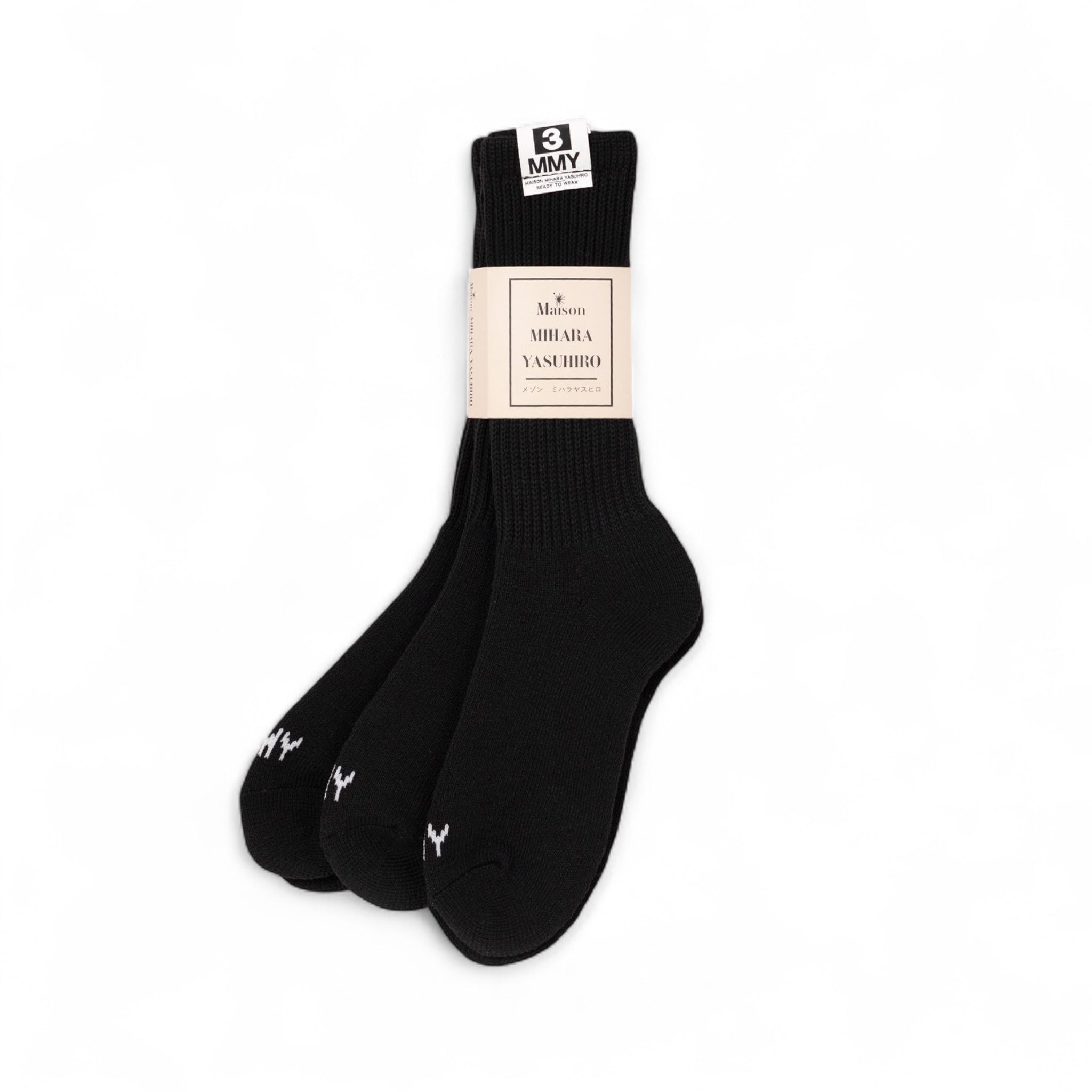Maison MIHARA YASUHIRO MMY 3-Pack Socks