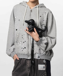 Maison MIHARA YASUHIRO "DOLLS" Dachshund Mini Bag Black