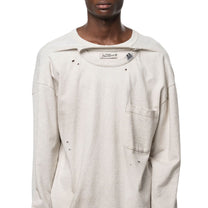Maison MIHARA YASUHIRO Thermal Combined Long Sleeve T-Shirt White