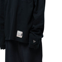 Maison MIHARA YASUHIRO Thermal Combined Long Sleeve T-Shirt Black