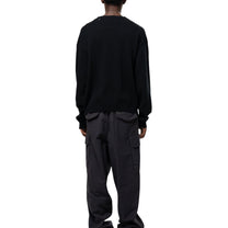 Maison MIHARA YASUHIRO Don't Tag Me Jacquard Knit Sweater Black