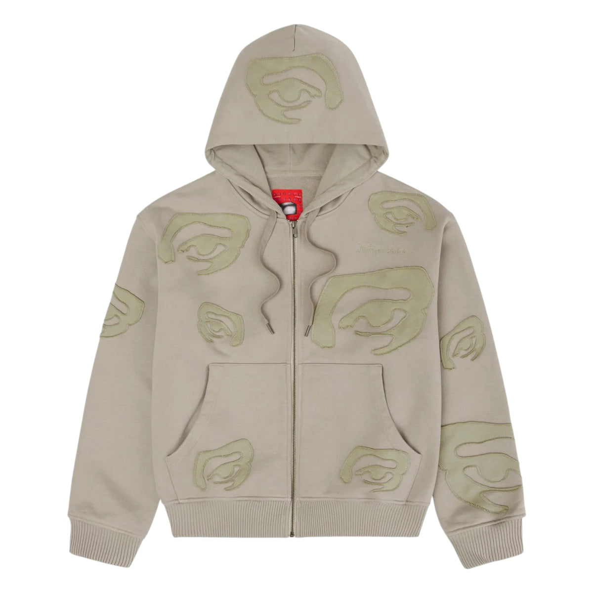 KidSuper Studios Allover Eye Hoodie - Sand