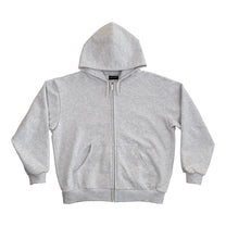 DINGYUN ZHANG Crew Hoodie Slim Fit Heather Gray