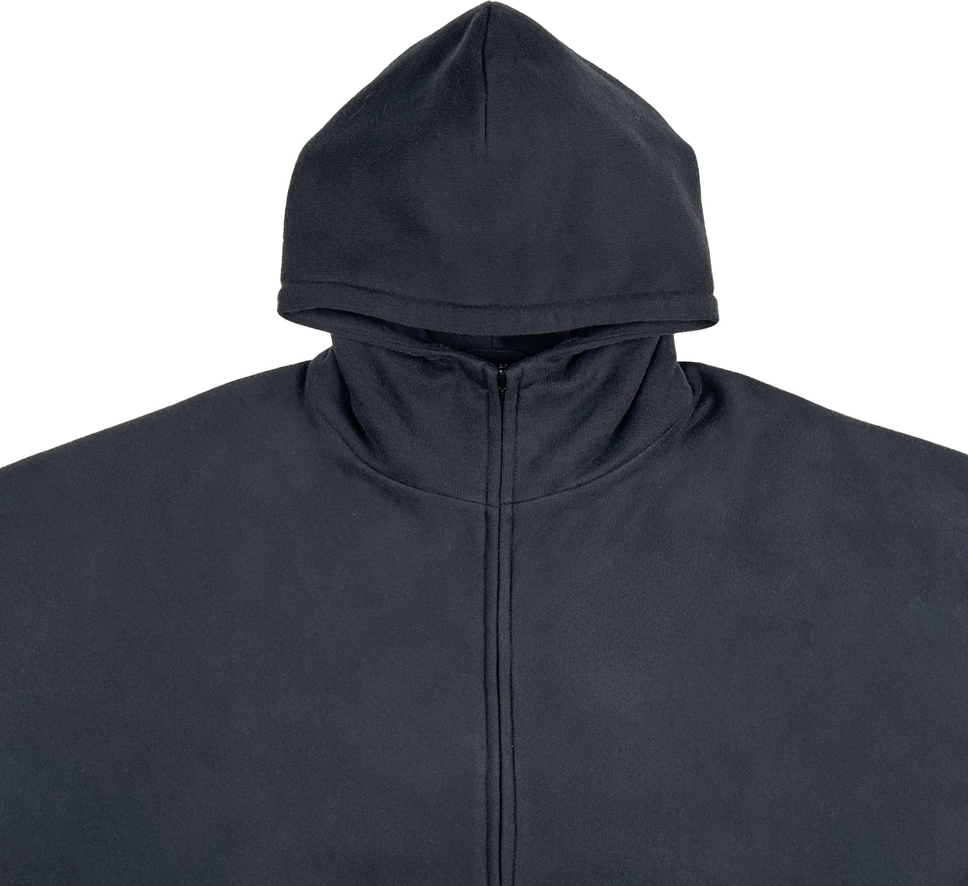 DINGYUN ZHANG Zip-Up Hoodie Black