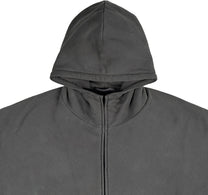 DINGYUN ZHANG Zip-Up Hoodie Slate