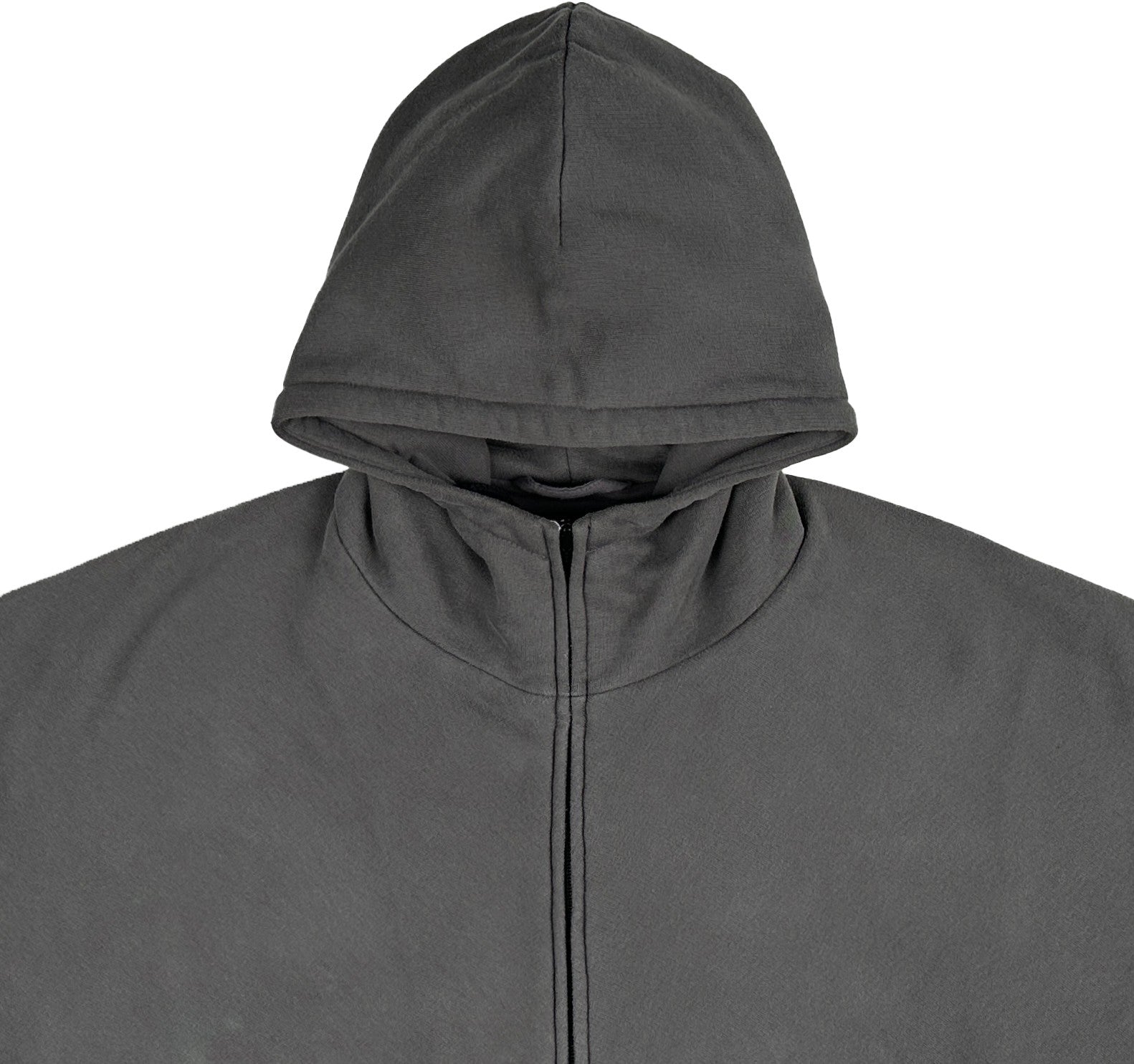 DINGYUN ZHANG Zip-Up Hoodie Slate