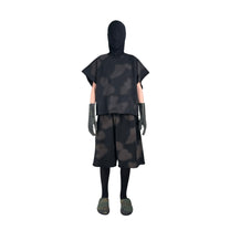 DINGYUNG ZHANG Grid Camo Panelled T-Shirt