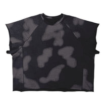DINGYUNG ZHANG Grid Camo Panelled T-Shirt