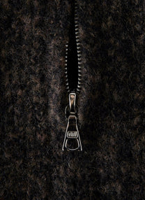 Post Archive Faction Knit Zip Shirt (Archive) Brown