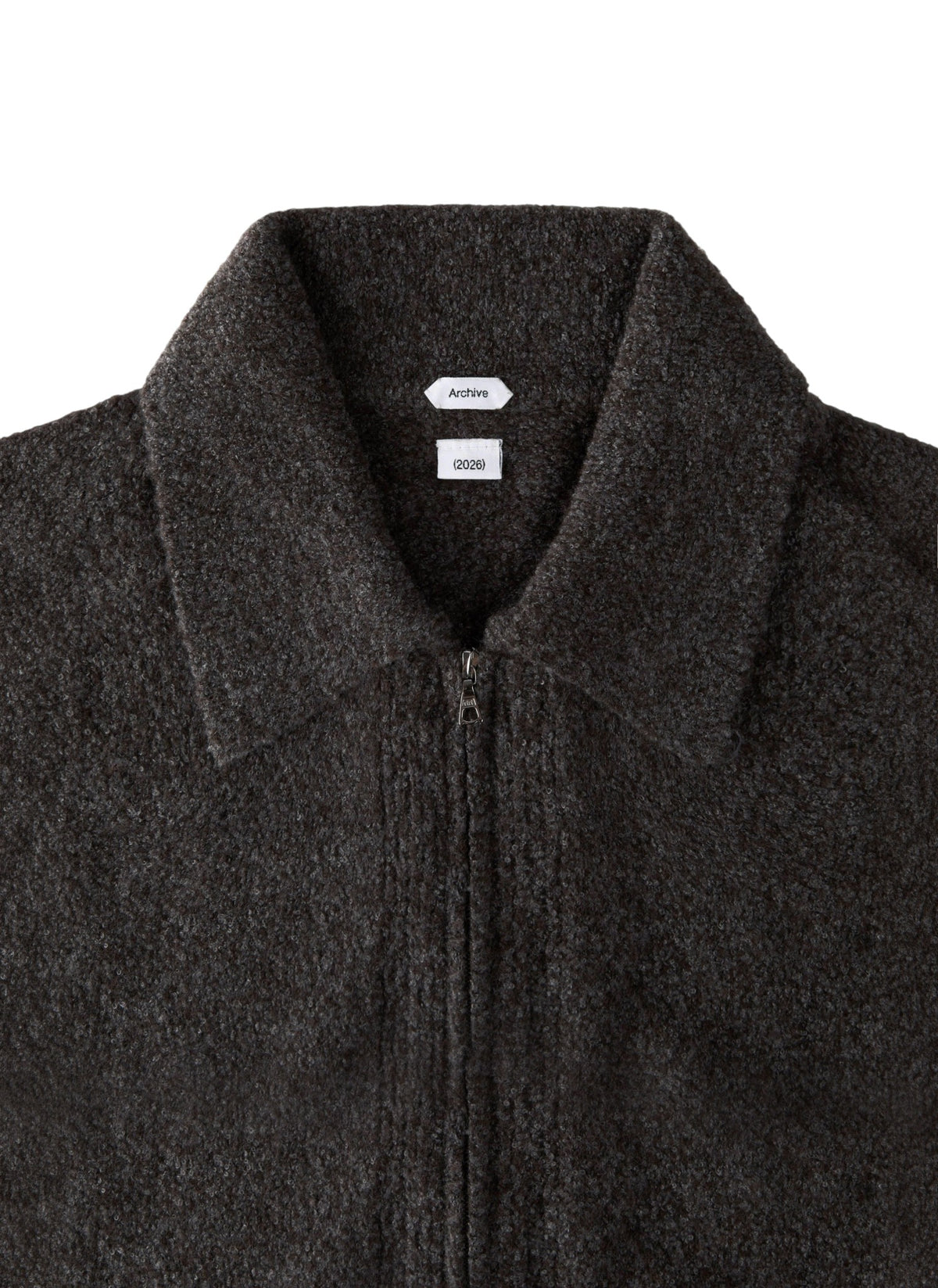 Post Archive Faction Knit Zip Shirt (Archive) Taupe