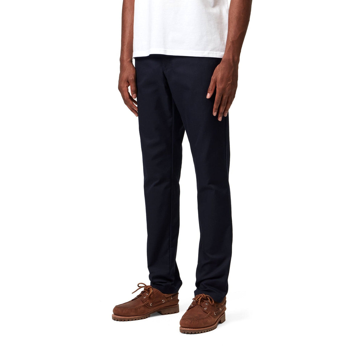 Carhartt WIP Sid Pant Dark Navy, Rinsed