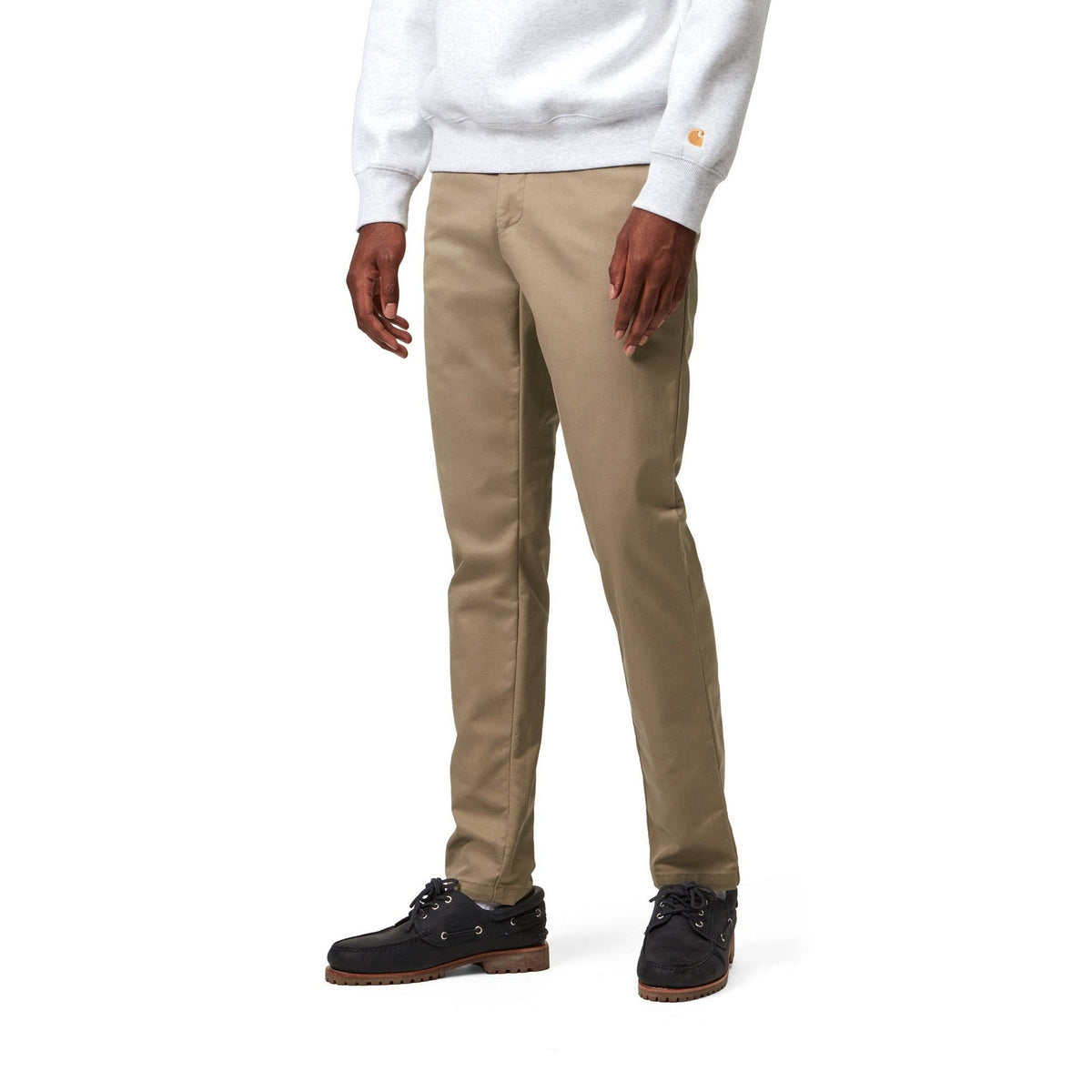 Carhartt WIP Sid Pant Leather, Rinsed