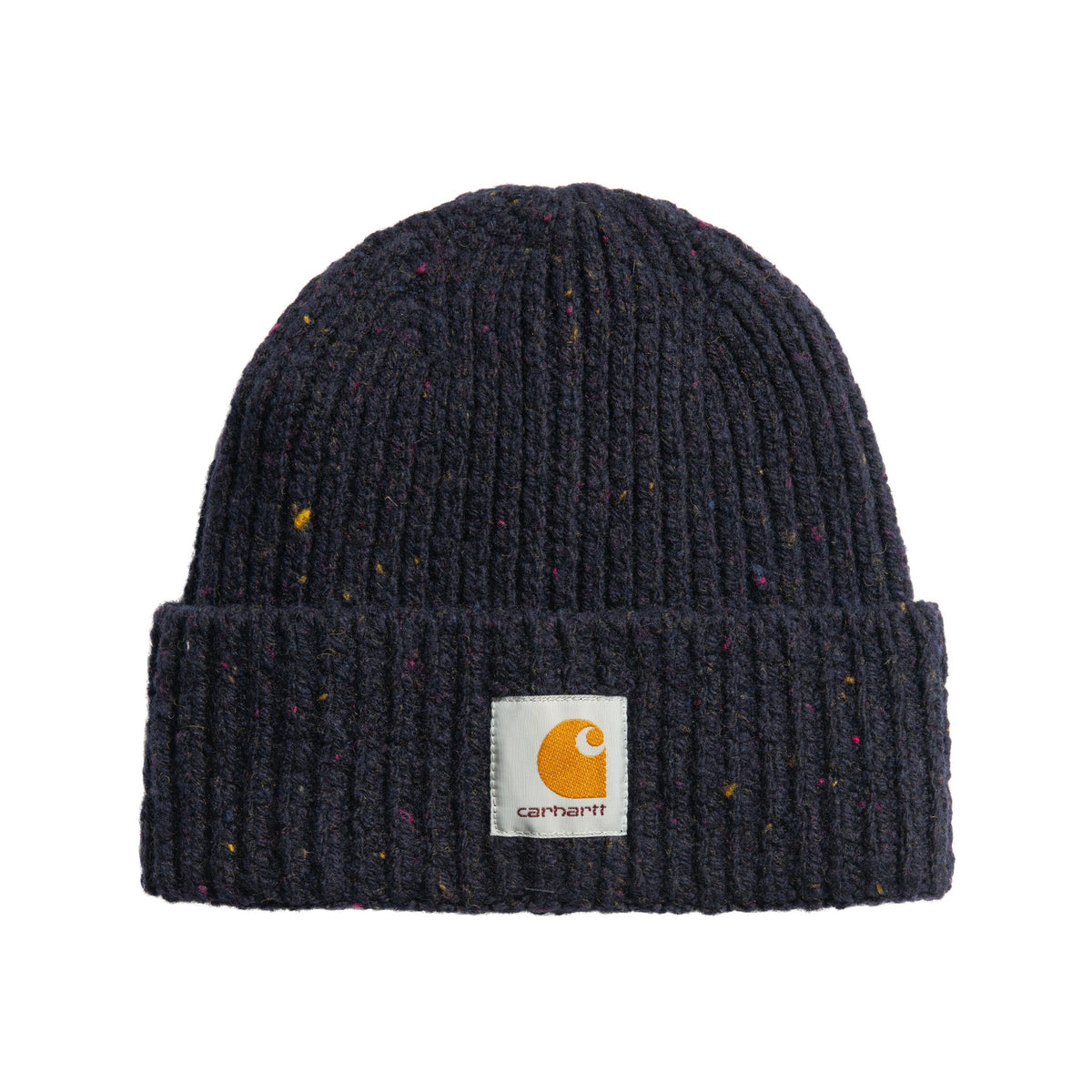 Carhartt WIP Anglistic Beanie Speckled Dark Navy