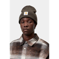 Carhartt WIP Acrylic Watch Hat Shungite Heather