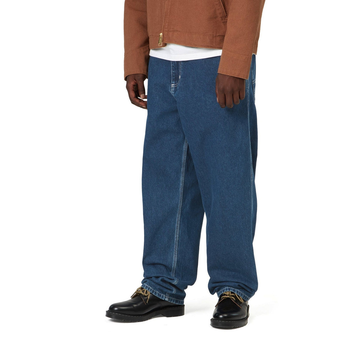 Carhartt WIP Simple Pant Blue, Stone washed