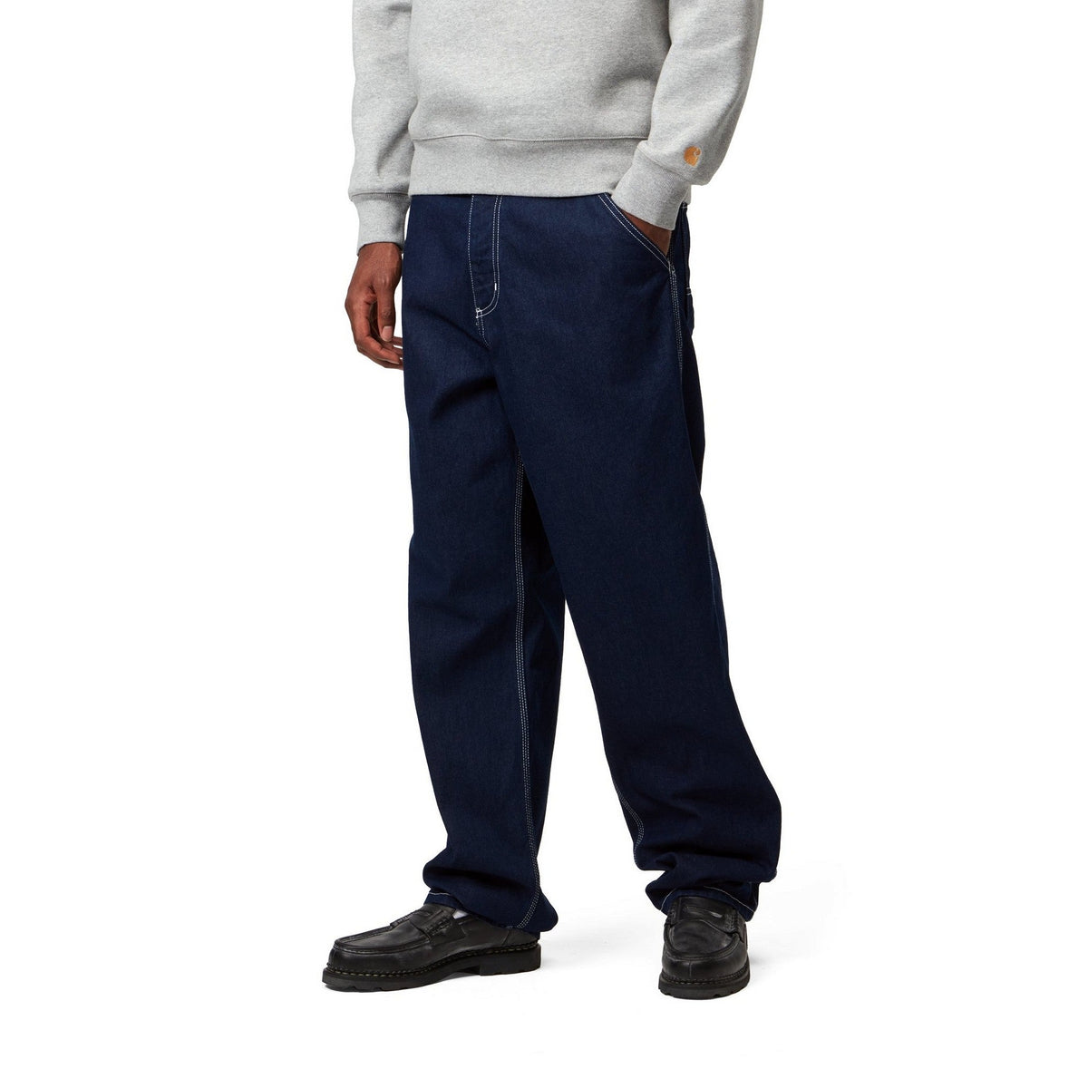 Carhartt WIP Simple Pant Blue, One wash