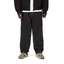 Carhartt WIP Simple Pant Black, Stone washed