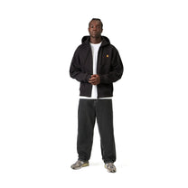 Carhartt WIP Simple Pant Black, Stone washed